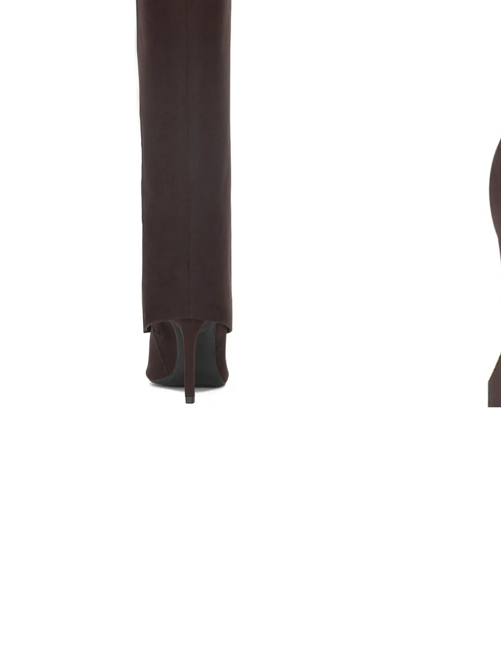 INC International Concepts Dark Brown Pointed Toe Stiletto Knee-High Boot